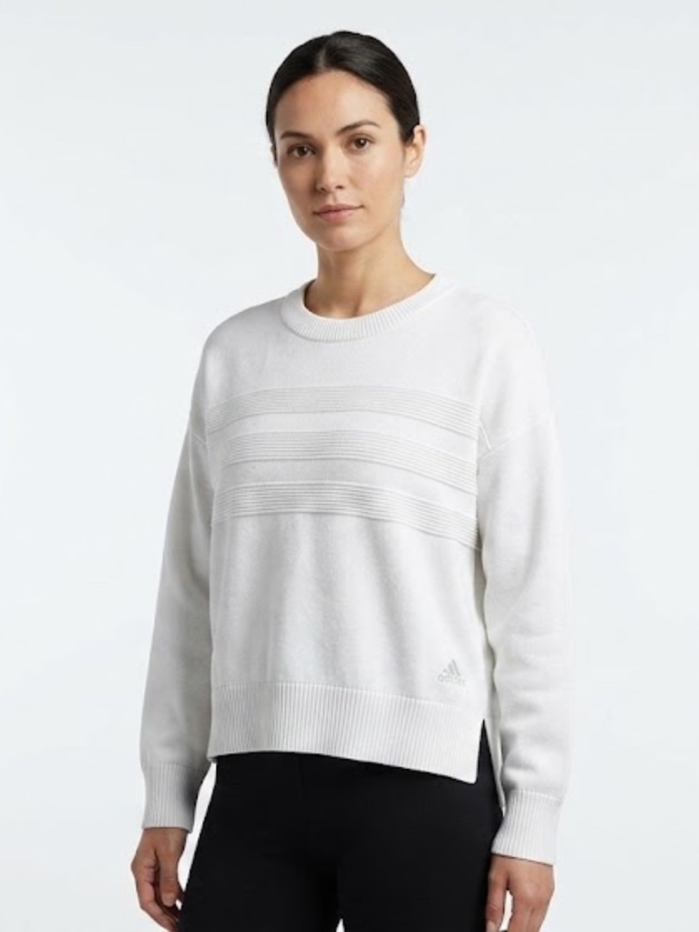 Trump National Bedminster Adidas White Pullover Sweatshirt